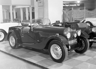 Morgan Plus 4, 4 Seater 1954 Advertising Road Test Car Old Photo