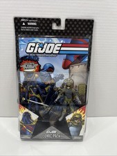 GI Joe 25th Anniversary Comic Pack COBRA COMMANDER & TRIPWIRE Action Figure 1988