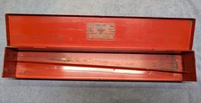 Vintage Indestro Tool Box for 7805 socket set BOX ONLY