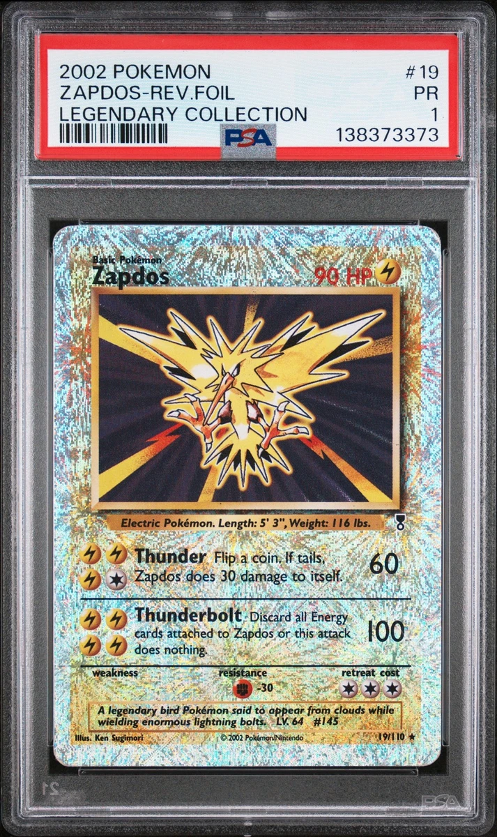 Pokémon PSA Individual Legendary Collection Trading Cards for sale