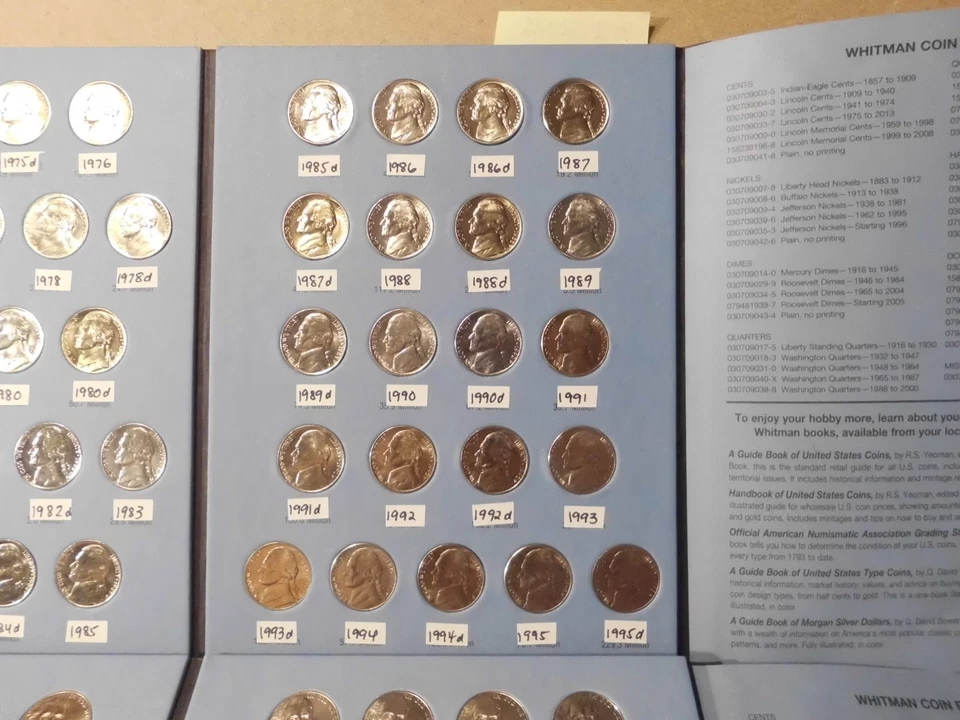 1962 - 2025 JEFFERSON NICKELS COLLECTION COMPLETE  - ( ALL UNC COINS ) #BZO279 - Image 4 of 4