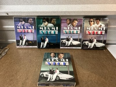 Miami Vice DVD Complete Series Seasons 1-5 READ DESCRIPTION
