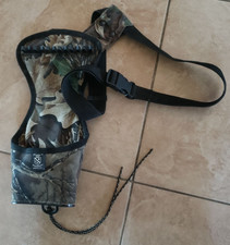 2pcs Archery Arrow Quiver Camo Waist Hanging 6 Arrows Hip Bag Belt