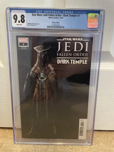 Star Wars Jedi Fallen Order Dark Temple #1 CGC 9.8 NM/MT 1:10 Variant VHTF!