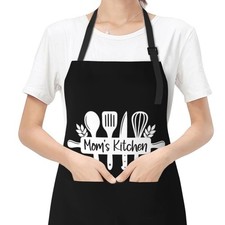 Funny Apron Adjustable Cooking Kitchen Chef Apron Funny Bib Aprons For Women ...