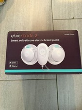 New Sealed Box, Elvie STRIDE 2-Smart Soft-Silicone Double Breast Pump EB01-22