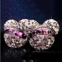 1 Pair Cute Mickey Mouse Car Air Freshener Auto Vent Perfume Diffuser Fragrance 1 Pair Cute Mickey Mouse Car Air Freshener Auto Vent Perfume Diffuser Fragrance