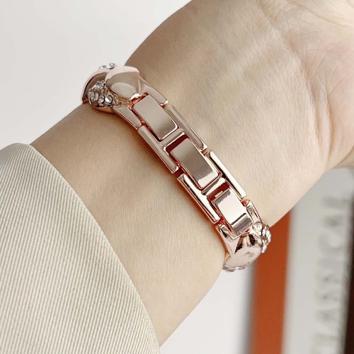 Twist Weave Metal Diamond-set Strap For Apple Watch Series 10 9 8 7 6 5 4 Ultra - Picture 7 of 36