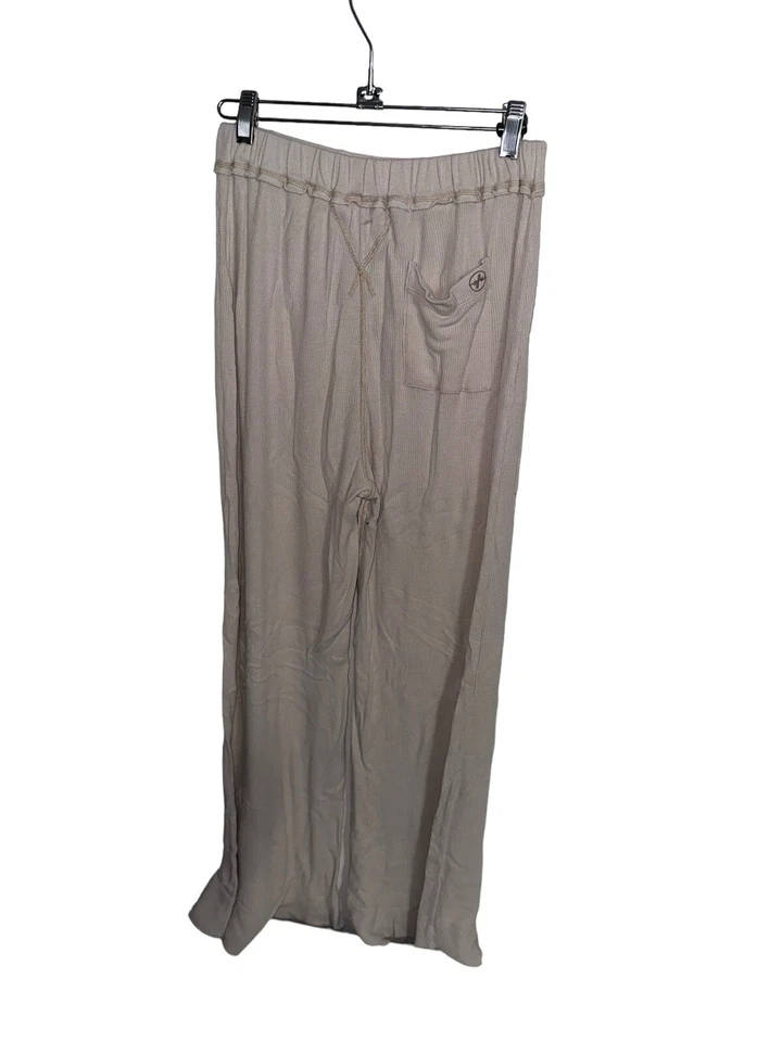 Pantalones para dormir Urban Out From Under Cloud Nine talla S crema acampanados boho Foto 3 de 4