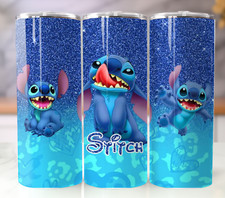 Stitch Blue Tumbler 20oz Tumbler Insulated Stainless Steel Cup Lid and Straw