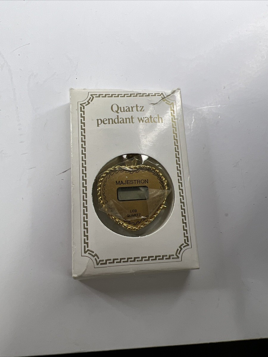 Majestron Heart Shape Necklace Watch Made In Hong Kong (New  display picture 1