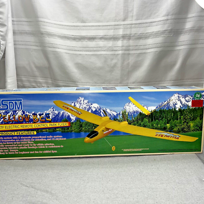 2 SDM Yellow Bee RTF Electric Remote Control Park Flyer Airplane