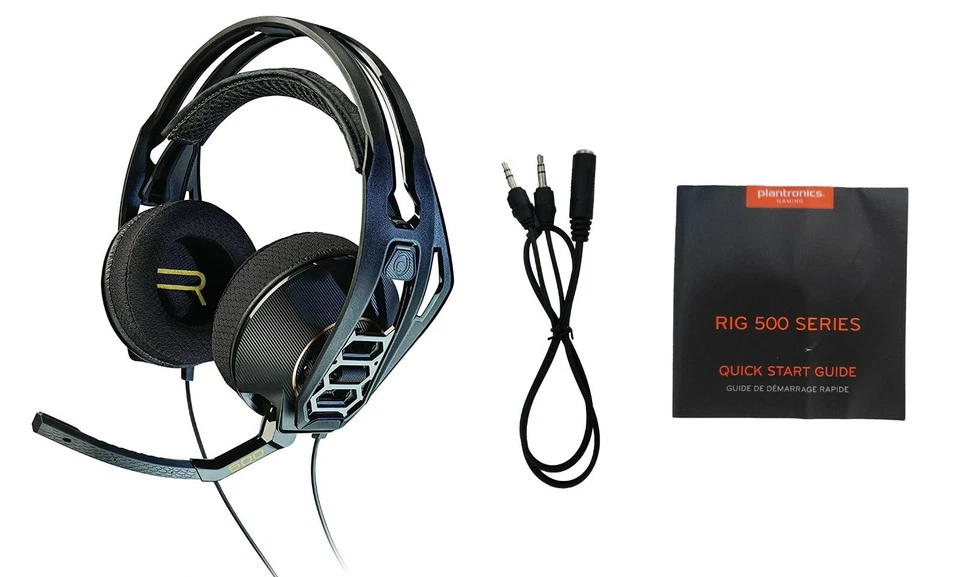 Plantronics RIG 500HC Gaming Stereo Headset Headband 3.5mm PC MAC Xbox One PS4 - Image 2 of 4