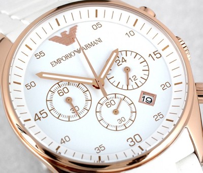 armani watch couple set