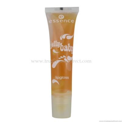 ESSENCE JELLY BABY LIPGLOSS - 01 BUBBLE GUM ORANGE TRANSLUCENT SHINY WET LOOK