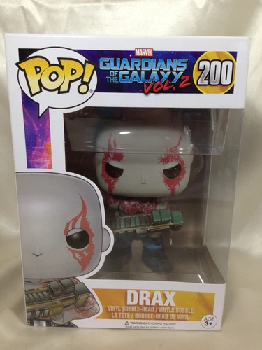 Funko Pop Marvel Guardians of the Galaxy Vol 2 #200 Drax
