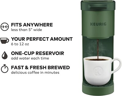 Keurig K-Mini Single Serve K-Cup Pod Coffee Maker - Black+5 Color
