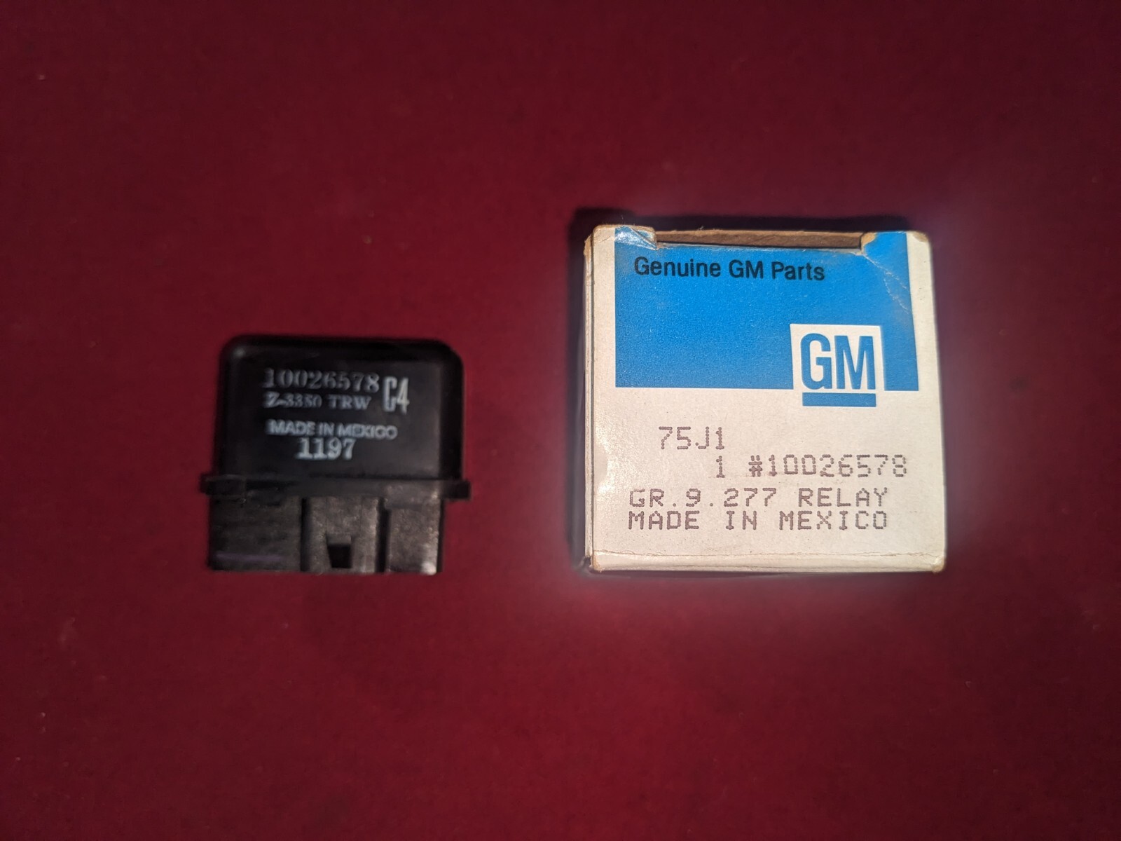 10026578 ACDelco 15-8633 Blower Relay for sale online | eBay 