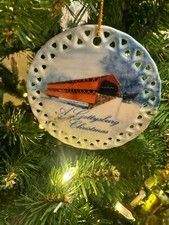 A Gettysburg Christmas Ornament