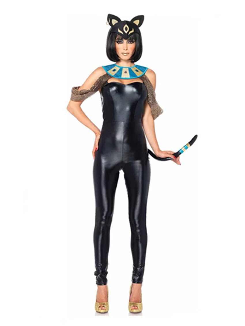 WM13 Ladies Ancient Egyptian Queen Cleopatra & Egyptian Bastet