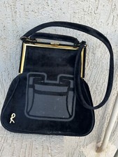 BORSA  IN VELLUTO ROBERTA DI CAMERINO VINTAGE RARA ANNI 60