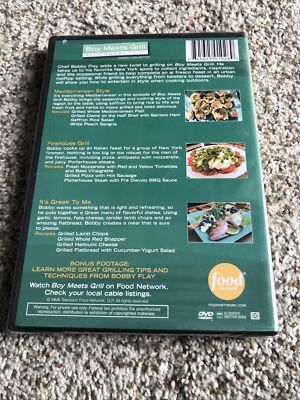 Boy Meets Grill With Bobby Flay DVD Blazin' Barbecue Factory