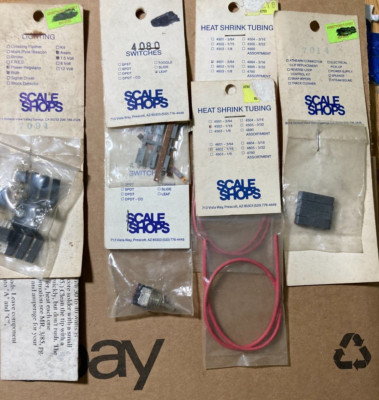 6of Scale Shops Asst Items 7014 4502 4502 1080 4052? 7091 Vintage NIP