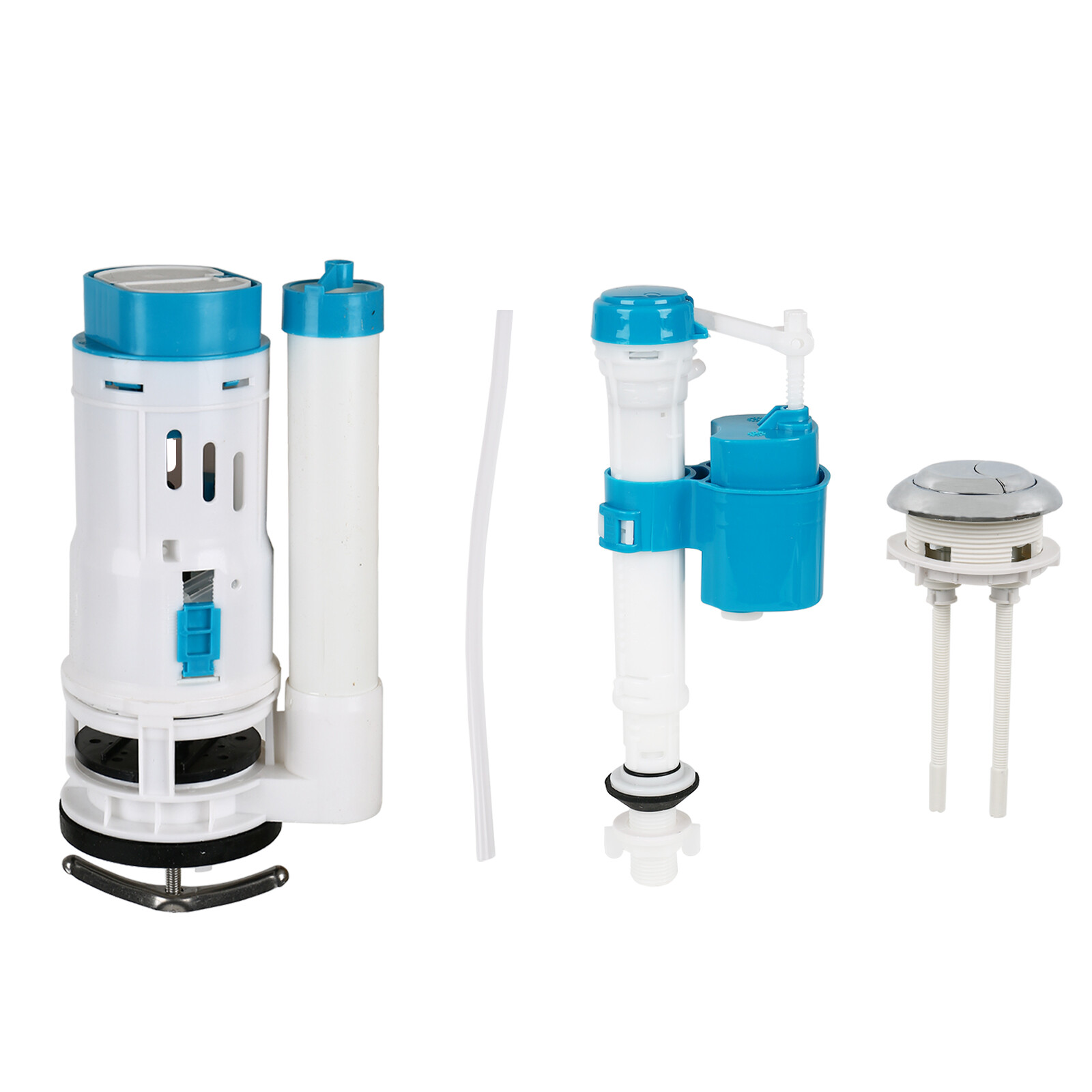 Cistern Toilet Repair Kit Fill Flush Valve Dual Button Water Tank