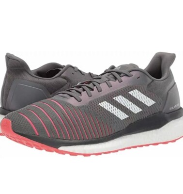 Adidas Solar Drive Grey Shock Red Mens Sneaker adidas Solar Drive Grey Shock Red for Sale | Authenticity  main image 3