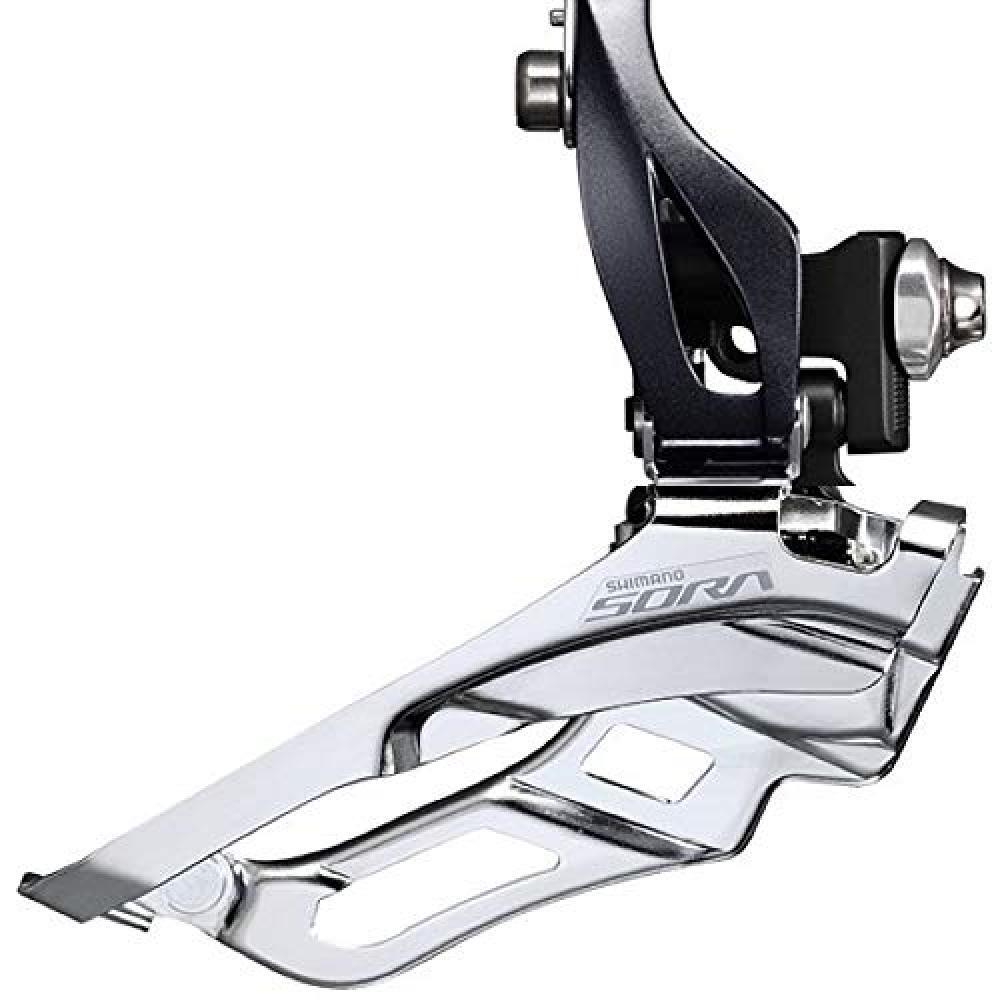 (TG. 40x10x10cm) Shimano FD-R3030, Deragliatore Tripla, Nero/Grigio, - NUOVO