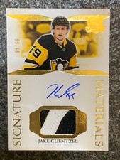 2021-22 The Cup Hockey Jake Guentzel Signature Materials /99