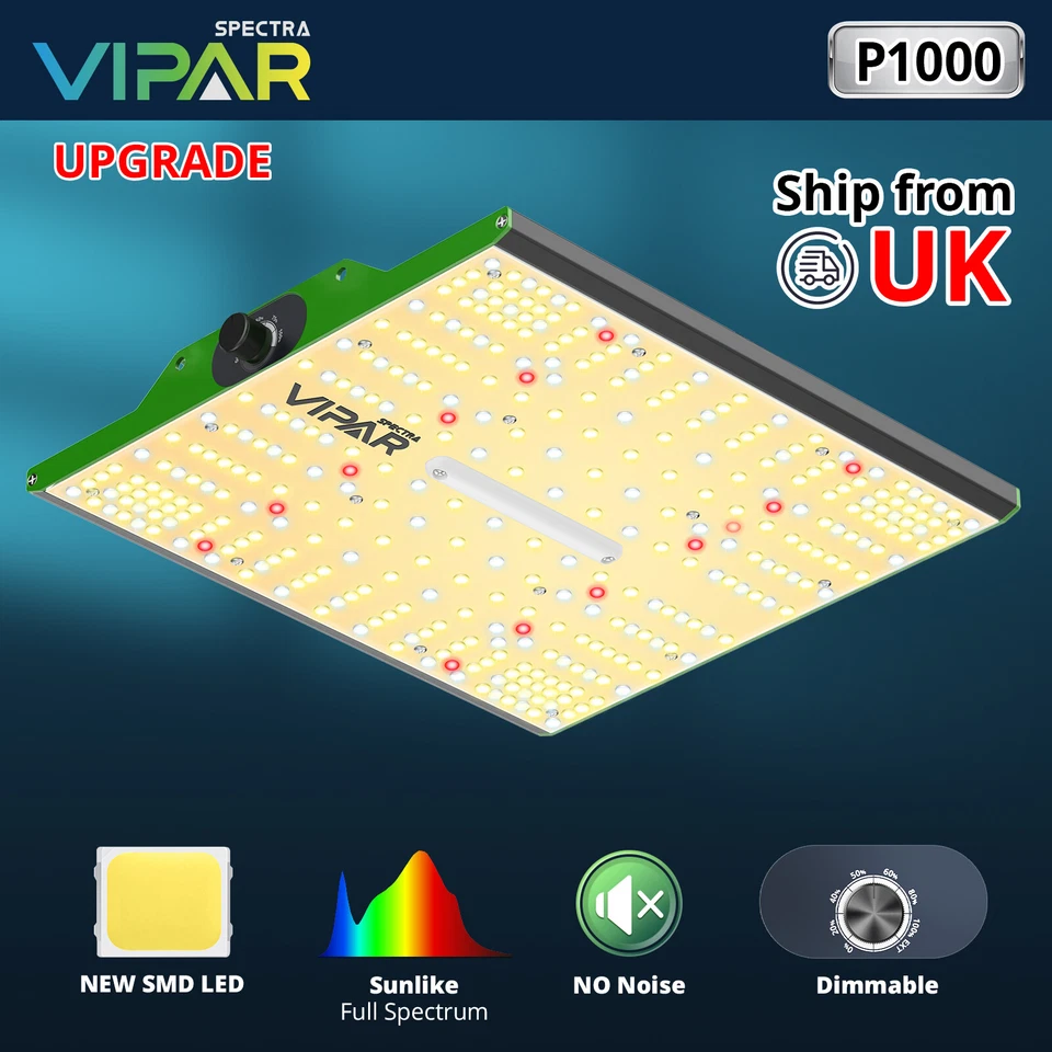 VIPARSPECTRA P600 P1000 P2000 LED Grow Lights Full Spectrum Indoor for Grow Tent - Image 4 of 4