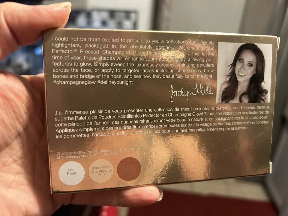 BECCA: Shimmering Skin Palette * Jaclyn Hill Collection * Champagne Glow - NEW! - Image 3 of 4