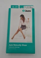 Juzo - 14314 - Naturally Sheer Knee High Compression Stockings - Beige - Size IV