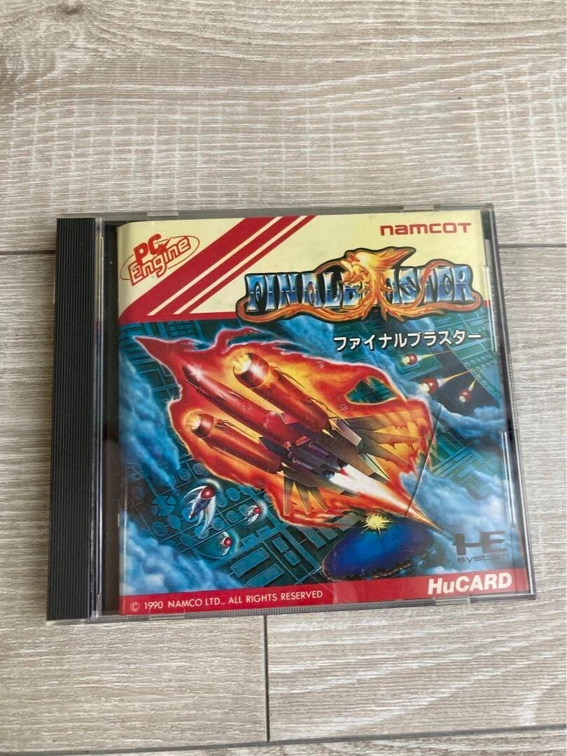 Numcot Final Blaster PC Engine PCE 1988 Japan Action Adventure Battle Retro Game