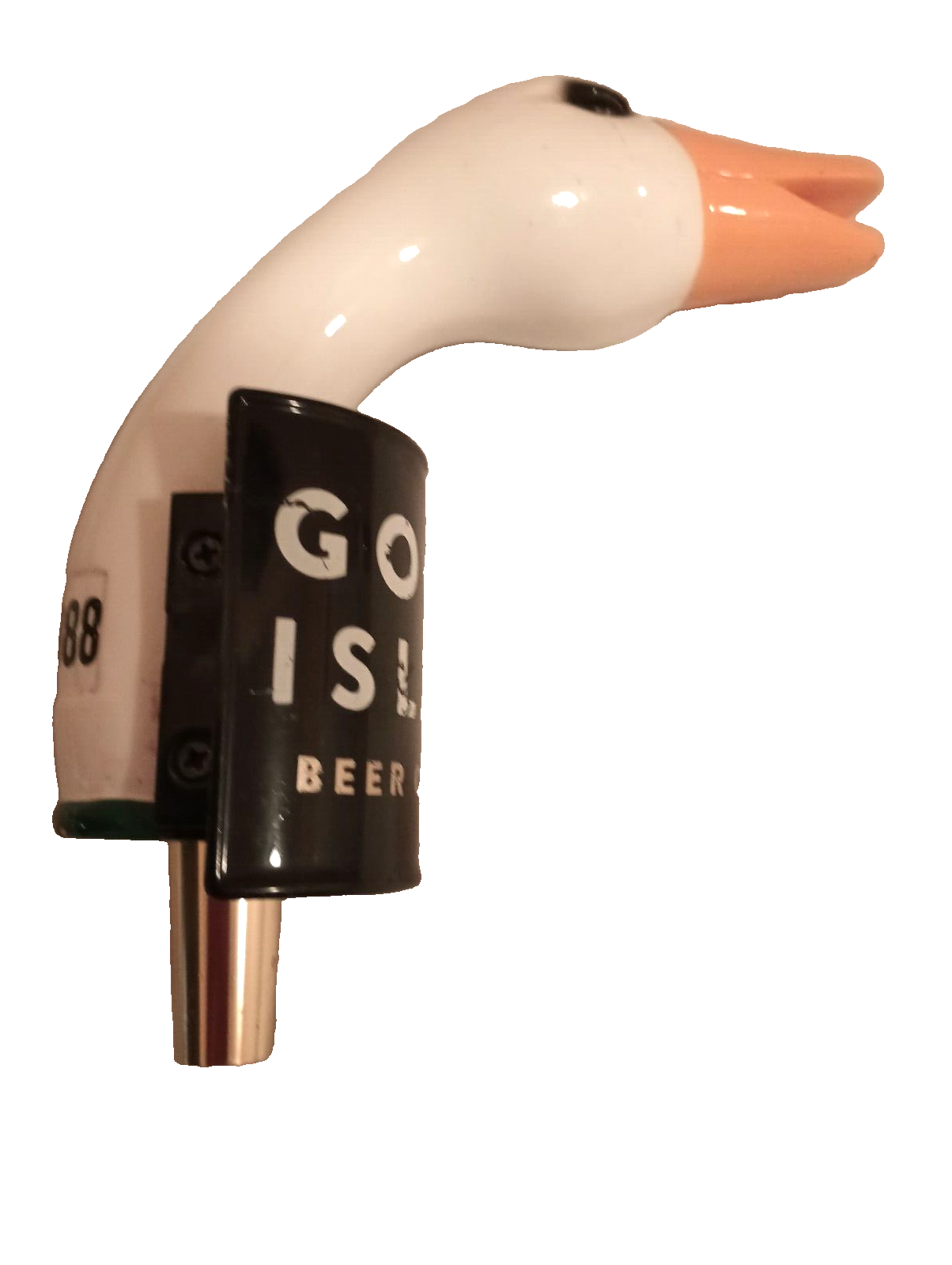 Goose Island Beer Company Draft Beer Tap Handle Goose Head Beak Bar
