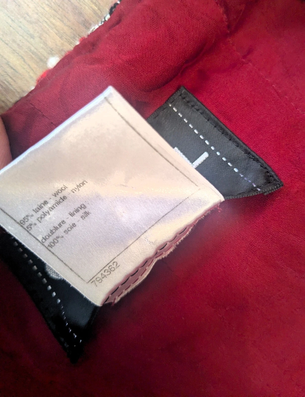 Giacca lana Chanel vintage perfette condizioni taglia 36
