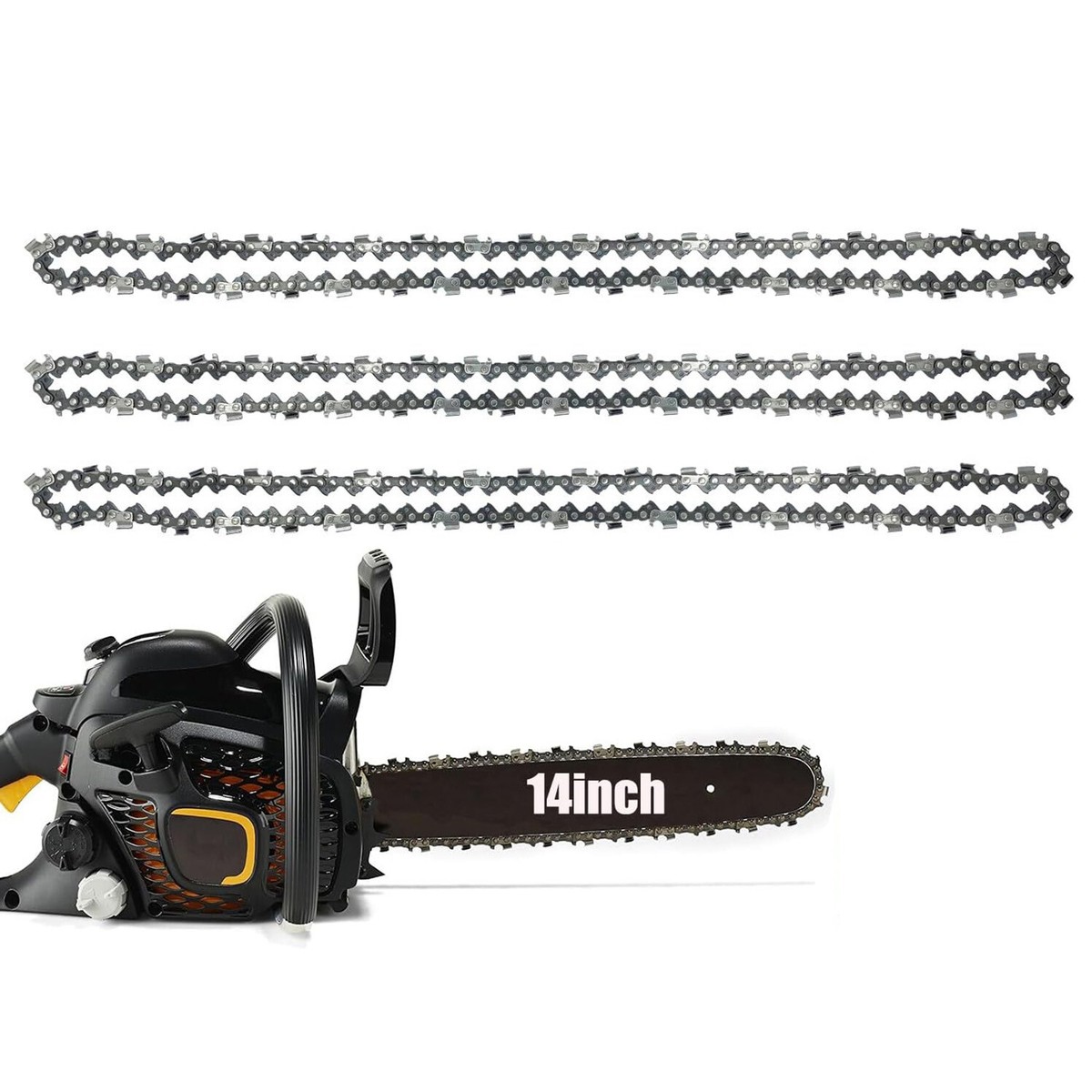 BOSCH Sägekette Ersatzkette Für Kettensägen – 35 Cm, 52 Treibglieder, 1,1 Mm (kompatibel Mit AKE 35/17 S)