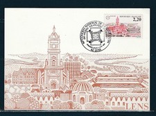 carte 1er jour   congrès national des sociétés philatéliques  62 Lens  1987
