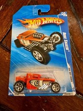 Hot Wheels Bone Shaker HW Hot Rods 2010 Series - R7568 NRFP Red 1:64