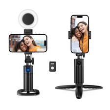 Auto Face Tracking Tripod 360 Rotation That Follows Your Movement iPhone Desk...