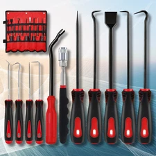 11PCS Precision Pick & Hook Set with Scraper and Magnetic Telescoping Tool Kit