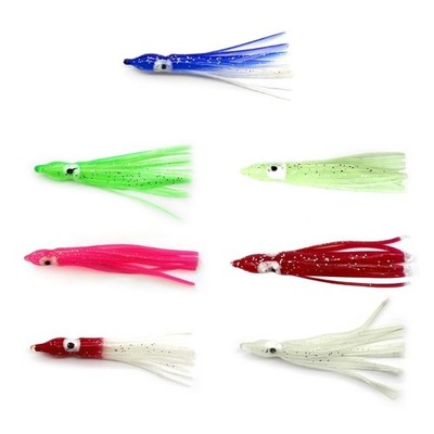 Soft Baits Hook Attracting False Baits Squid Fishing Hook for Off-shore Angling