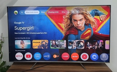 TCL 65C639 65 Zoll (164cm) QLED Fernseher, 4K UHD, Google TV, HDR Premium