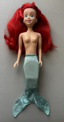Tyco Singing Ariel Doll The Little Mermaid 1992 18  Disney