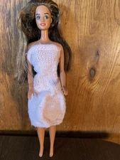 Vintage Barbie Sun Jewel Teresa Doll #10957 Redressed 1990 Mattel