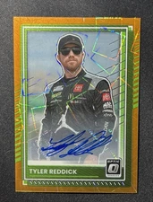 2025 Donruss Racing Tyler Reddick Optic Orange Velocity Prizm Auto SP - 23XI