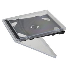 1x STANDARD Double 2 CD Jewel Case with Tray 10.4mm 2 CD Lots Protectors Cover
