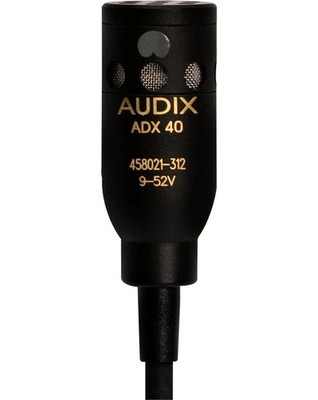 AUDIX ADX40W Miniature Hanging Microphone for Choirs and Theaters