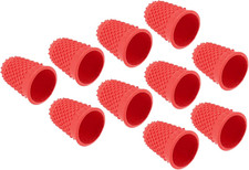 0.71X1.1 Inch Rubber Finger Tips, 20 Pack Silicone Thumb Fingertip Protector Cov